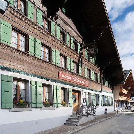 Hotel De Commune Gstaad Eksteriør bilde