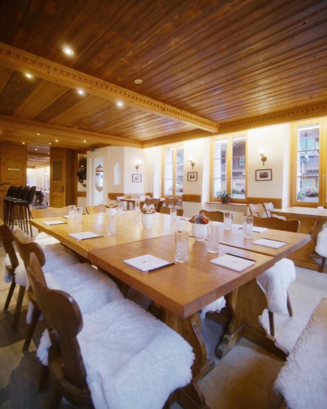 Hotel De Commune Gstaad Eksteriør bilde