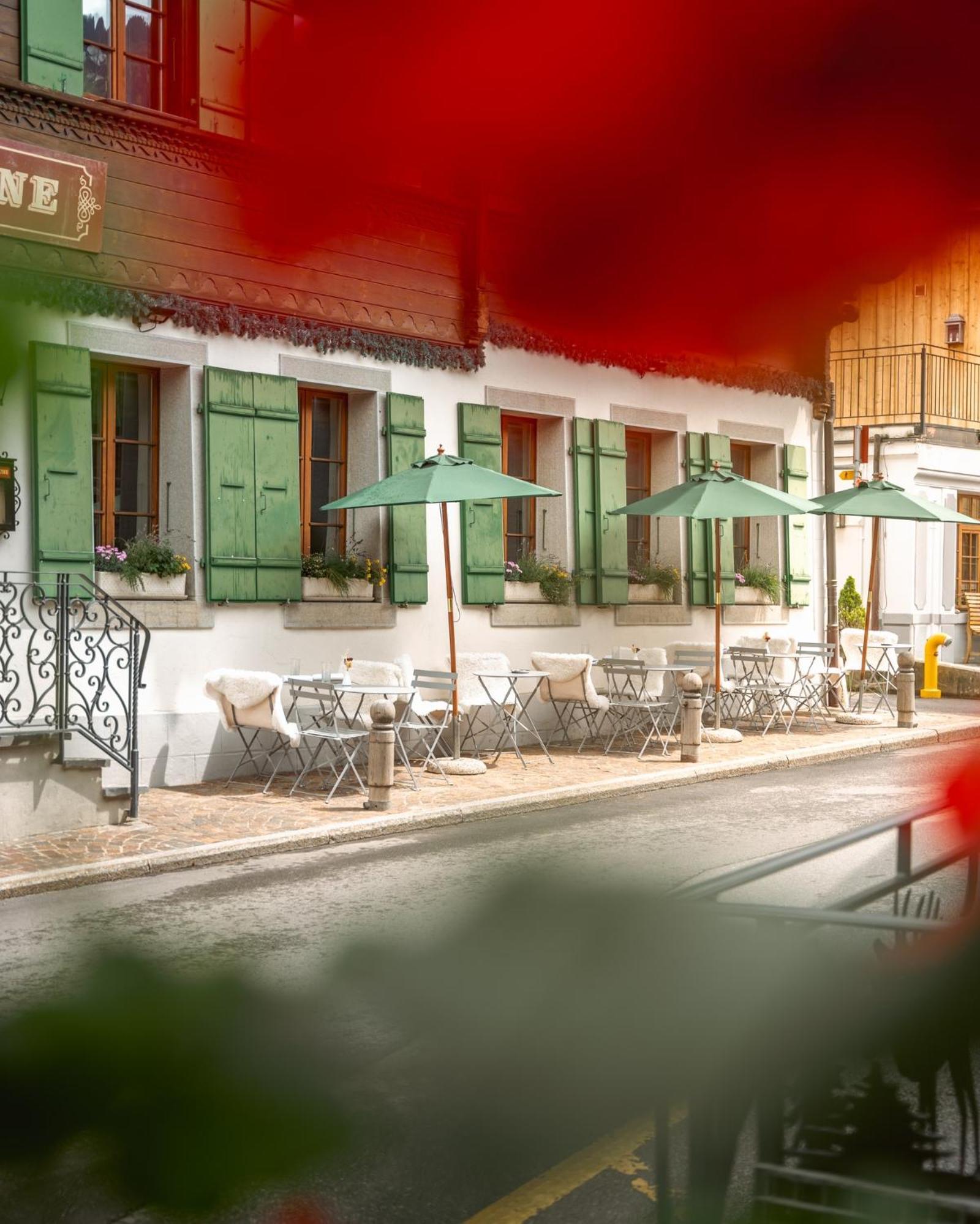 Hotel De Commune Gstaad Eksteriør bilde