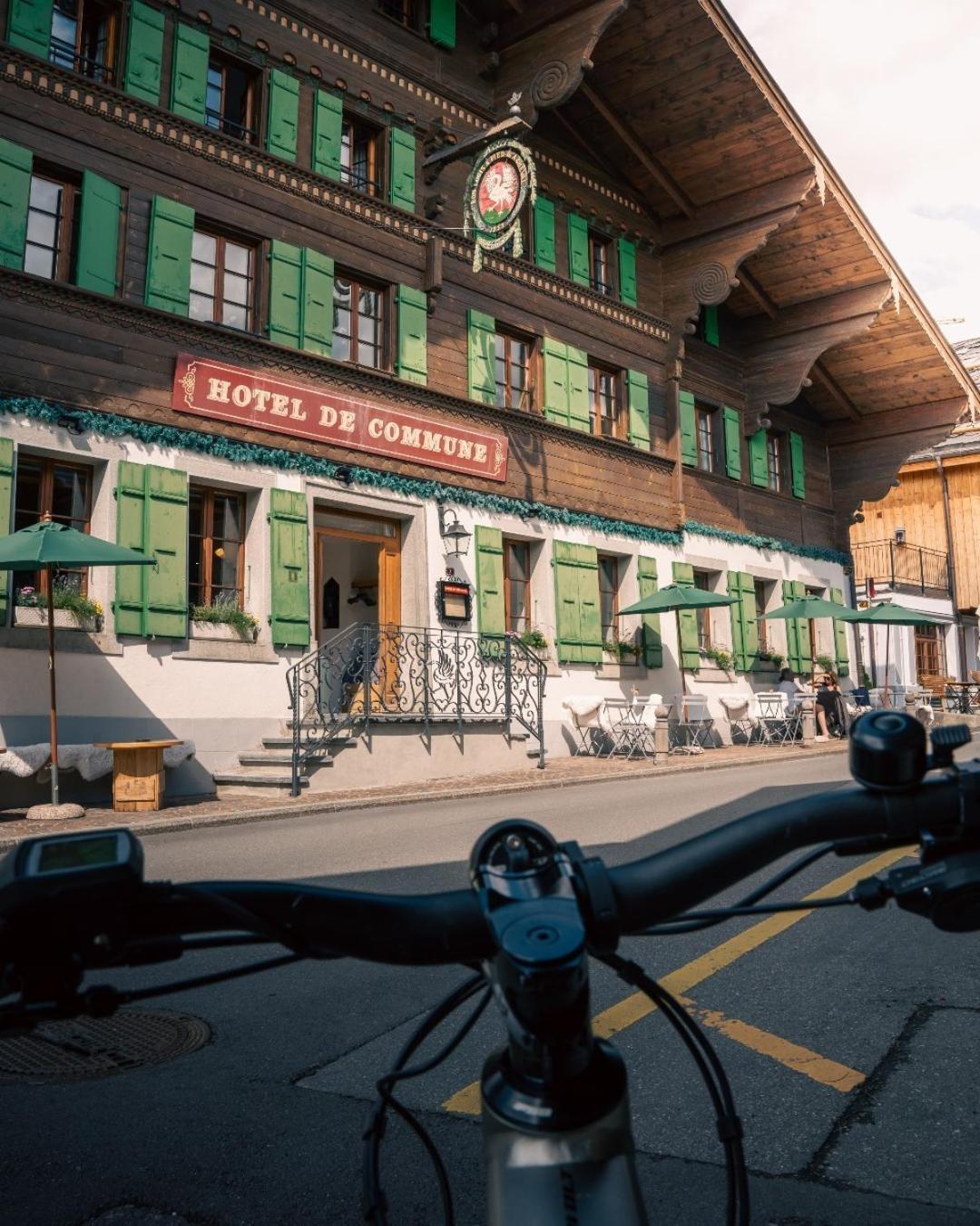 Hotel De Commune Gstaad Eksteriør bilde